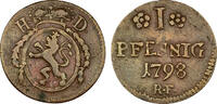 Hessen-Darmstadt 1 Pfennig Hessen-Darmstadt -