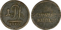 Schwarzburg-Rudolstadt 1 Pfennig Schwarzburg-Rudolstadt -
