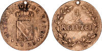Baden-Durlach 1/2 Kreuzer Baden-Durlach -