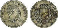 2 Lire 1863 Italien schön