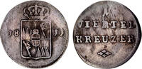 Würzburg, Großherzogtum 1/4 Kreuzer Würzburg, Großherzogtum -