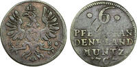 Brandenburg-Preußen 6 Pfennig Brandenburg-Preußen -