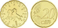 Slowenien 20 Cent 2020 Slowenien bankfrisch 3,00 EUR Differenzbesteuert nach §25a UStG zzgl. 4,90 EUR Versand