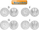 5 DM Kursmünze Silber 5 Deutsche Mark 5 DM Kursmünze Silber -