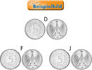 5 DM Kursmünze Silber 5 Deutsche Mark 5 DM Kursmünze Silber -