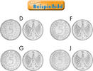 5 x 5 Deutsche Mark 1969 Deutschland circuliert