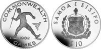 10 Tala 1982 West-Samoa West-Samoa Polierte Platte