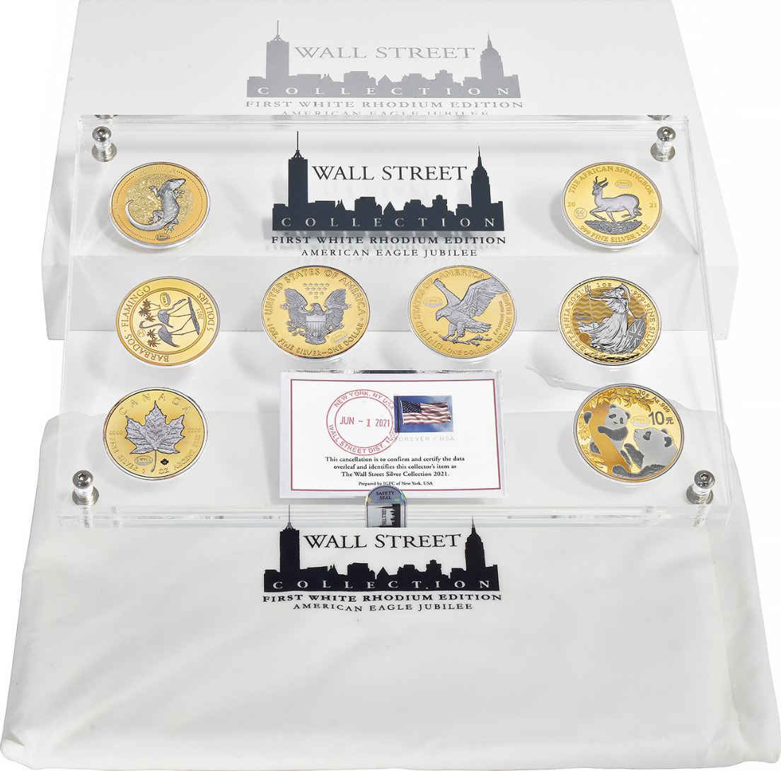 Wallstreet Investment Silber Kollektion 2021 Stempelglanz