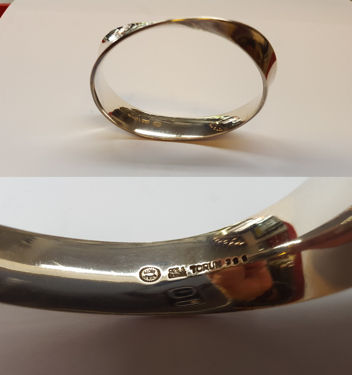 Denmark Designer Armreif 925 Er Silber S 206 Georg Jensen Torun 