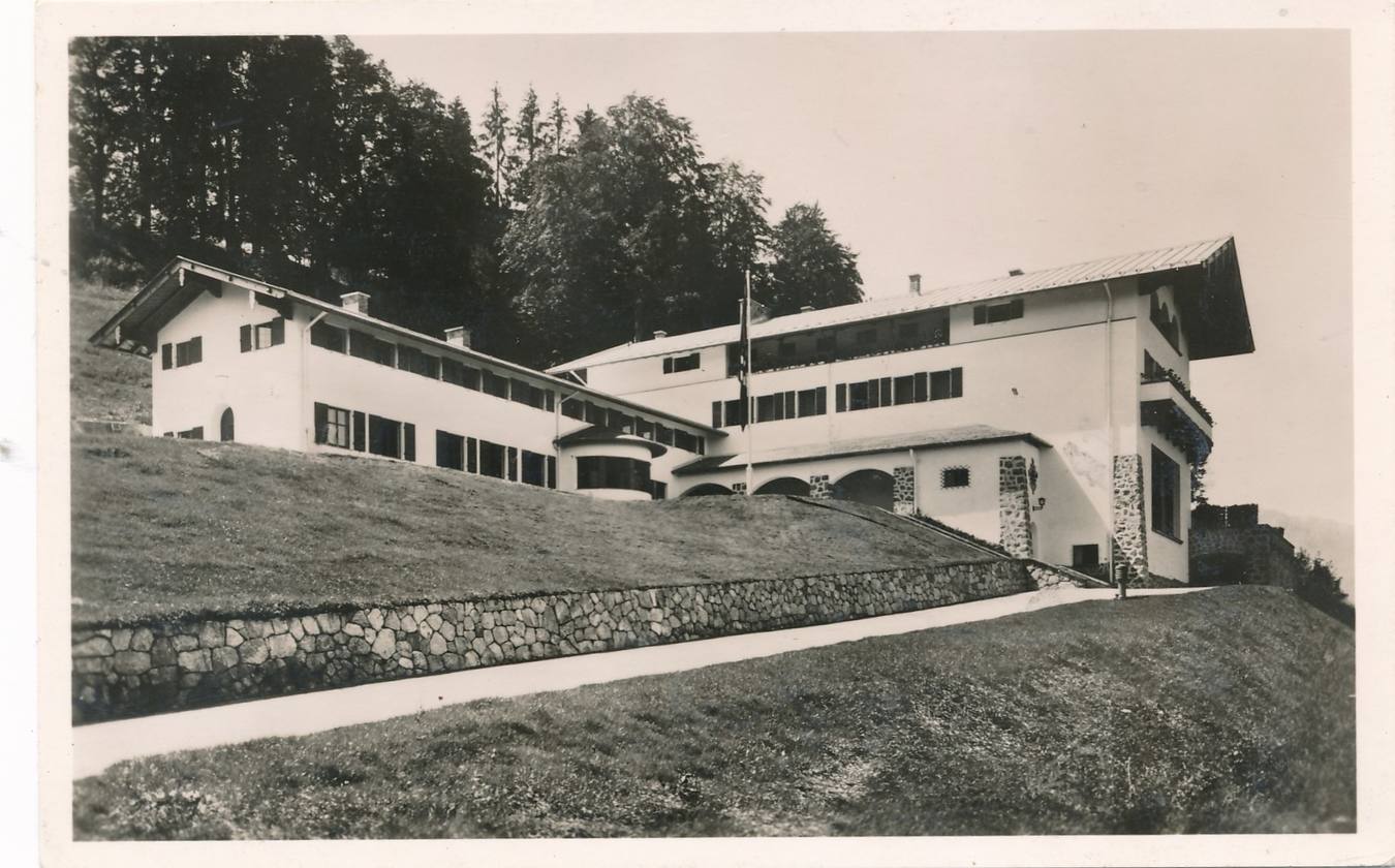 III. Reich Foto AK Obersalzberg, der Berghof vor der Zerstörung