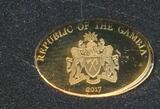 Gambia 200 Dalasis Goldmünze 2017 2016 Year of the Monkey 1/50 Ounce Unze Feingold 999er Gold Prägefrisch