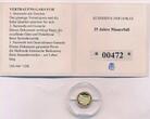 Deutschland Medaille Goldmedaille 2014 25 Jahre Mauerfall Öffnung der Deutschen Grenzen Polierte Platte PP