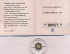 Medaille Goldmedaille 2009 60 Jahre BRD in Gold Deutschland wird Europameister 1996 Polierte Platte PP