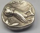 Griechische Münzen Tetradrachme um 454 - 404 v.Chr. Münze Attika Attica Athen Eule sehr schön