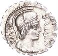 Römische Republik Denar 68 v. Chr. Manius Aquillius vorzüglich+