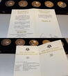 5 x Medaillen Feinsilber 999er Silber DEGUSSA Bundespräsidenten