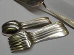 Kuchenbesteck Silberbesteck 800er Silber 3 teilig WMF 7200 Hammerschlag mit normalen Gebrauchsspuren