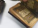 Türkiye Türkei Osmanisches Reich I.WK Weltkrieg Militaria Buch Kuran 1915-1916 Çanakkale Savaşı , Kemal Atatürk , kleines Soldatenbuch Koran , Gebetbuch mit normalen Gebrauchsspuren