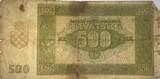 Kroatien 500 Kuna 1941 V