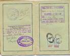 Deutschland Drittes Reich, Deutsches Reich Dokument 1926 Reisepass, Pass mit starken Gebrauchsspuren