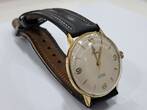 Deutschland BRD Handaufzug Herrenarmbanduhr, vintage Aus den 70er und 80er Jah Stowa, 17 Rubis Antichoc Armbanduhr Herren Uhr mit normalen Gebrauchsspuren