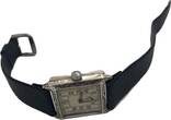 mechanische Armbanduhr vintage Antike Uhr, 800er Silber, Handaufzug, Silberuhr mit normalen Gebrauchsspuren, Funktionsfähig