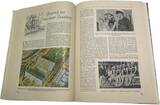 Deutschland Drittes Reich Sammelbildalbum, Olympia 1936, Band1+2 1936 Cigaretten Bilderdienst Altona Bahrenfeld , Berlin und Garmisch-Partenkirchen mit normalen Gebrauchsspuren.