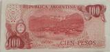 Argentinien 100 Pesos 1971-1972 Banknote fast I