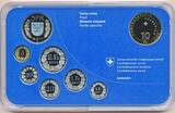 Schweiz 13,86 CHF 2011 KMS, Kursmünzensatz, 9x Münzen, OVP PP