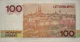 Luxemburg 100 Francs (1986-1993) Banknote II+
