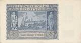 Drittes Reich Polen 20 Zloty Zlotych 1940 Marca, Serie L, Emissionsbanknote II