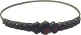 Goldschmuck Granatschmuck 8K, 333er Gold Armreif Granat Granatarmreif