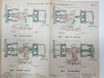 Deutschland Drittes Reich, Deutsche Reichsbahn Heft 1.6.1935, Ausgabe 1943 Beschreibung des Lokomotiv-Einheitsölschalters nebst Bedienungsvorschrift mit normalen Gebrauchsspuren.