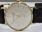 Schweiz Herrenarmbanduhr Handaufzug vintage aus den 1960 er Jahren Armbanduhr Herren Baume & Mercier Geneve, 2580 mit normalen Gebrauchsspuren, Funktionsfähig