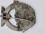 3. Reich Deutschland Militaria Orden Abzeichen 2. Weltkrieg 1941-1945 Schnellboot-Kriegsabzeichen mit starken Gebrauchsspuren. Vermutlich, Museumanfertigung!