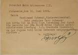 Deutschland, Drittes Reich, 2. Weltkrieg AK Postkarte, Ganzsache, Propaganda 13.6.1944 von Pirmasens nach Hinterweidenthal Der Führer kennt nur Kampf, Arbeit und Sorge II
