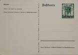Deutschland, Drittes Reich, 2. Weltkrieg AK Ansichtskarte, Ganzsache, Propaganda Postkarte, Ein Volk Ein Reich Ein Führer ungelaufen, III