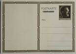 Deutschland, Drittes Reich, 2. Weltkrieg AK Ansichtskarte, Ganzsache, Propaganda Postkarte, Hitler mit Mädchen ungelaufen, III