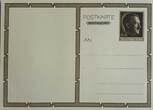 Deutschland, Drittes Reich, 2. Weltkrieg AK Ansichtskarte, Ganzsache, Propaganda Postkarte, Adolf Hitler Portrait ungelaufen, III