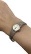 Silberuhr Damenarmbanduhr Mechanische Armbanduhr Uhr Dugena 835 er Silber Handaufzug mit normalen Gebrauchsspuren
