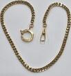 Goldschmuck Taschenuhren Kette Uhrenkette Taschenuhr 750er 18K Gold Panzerkette guter Zustand