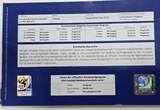 Uruguay KMS Kursmünzensatz Sonderprägung zur Fußball Weltmeisterschaft WM 2010 in Blister stempelglanz