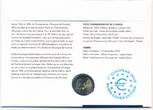 Frankreich 2 Euro 2016 Numisbrief+ Briefmarke, UEFA Fußball-Europameisterschaft prägefrisch, org Hülle