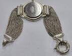 Schweiz Silberschmuck 925er Silber vintage 925 Silber Uhr Damenarmbanduhr Silberuhr MARTA Quartz guter Zustand. Funktionsfähig