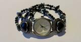 Armbanduhr Sterlingsilber und Edelstahl Silberschmuck gebraucht, gute Erhaltung