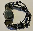 Armbanduhr Sterlingsilber und Edelstahl Silberschmuck gebraucht, gute Erhaltung