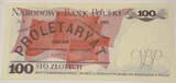 Polen 100 Zlotych 1988 Banknote unc