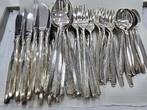 Besteck WMF Hannover 5800 geriffelt 12 Personen 90er Silber Auflage 63 Teile guter Zustand. Kein Abrieb