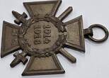Kaiserreich Deutsches Reich Deutschland 1. Weltkrieg Militaria Orden Abzeichen 1914-1918 Ehrenkreuz mit Schwerter für Witwen und Waisen 1. Weltkrieg 32 R.V. Pforzheim guter Zustand