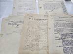Deutschland Weimarer Republik 3. Reich Monte Sarmiento, Passagierschiff 1933 Fahrt nach Buenos Aires, org. Dokumente Passagierliste Immigration Zertifikate gebrauchter Zustand